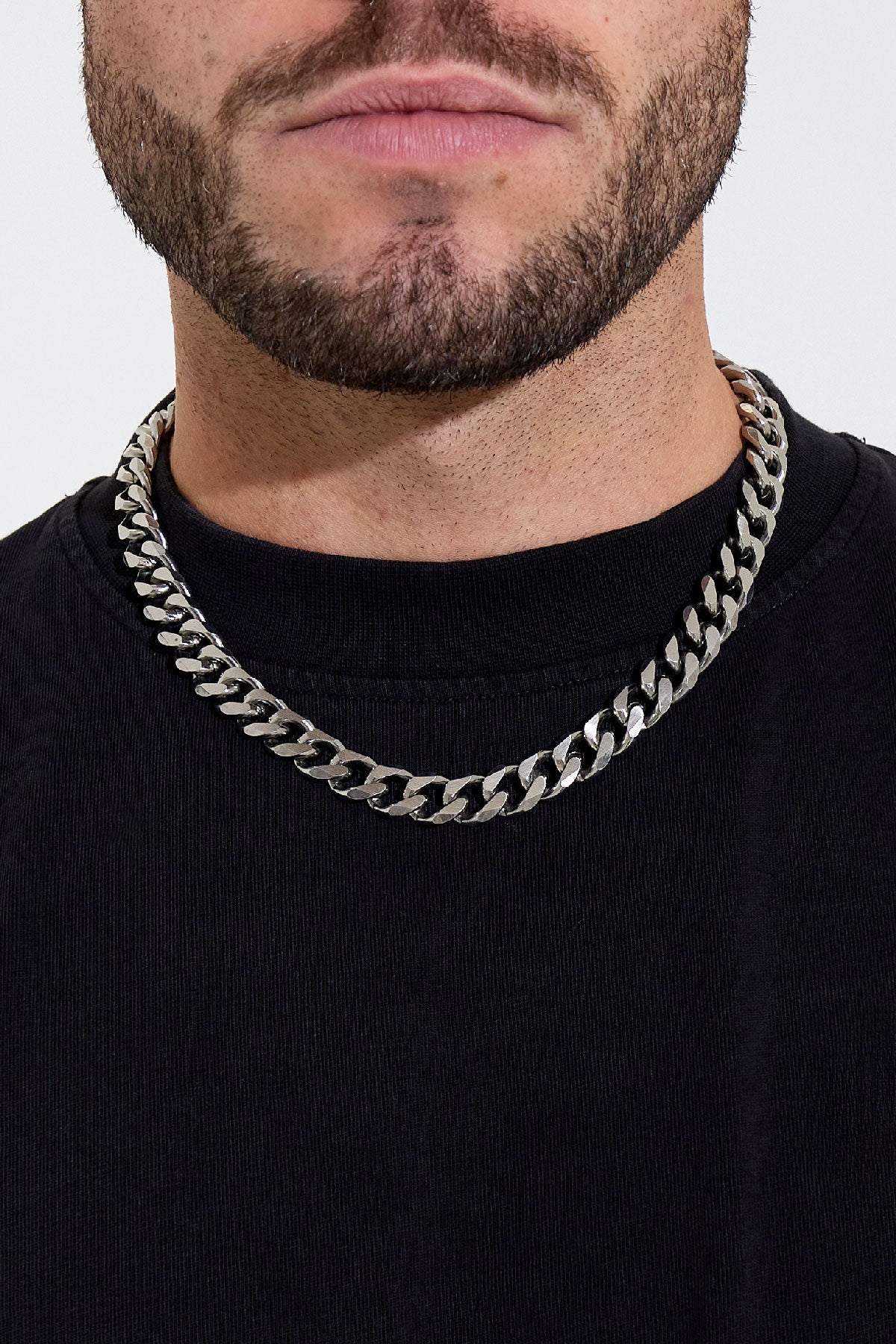 Men's Necklace, Coarse Link