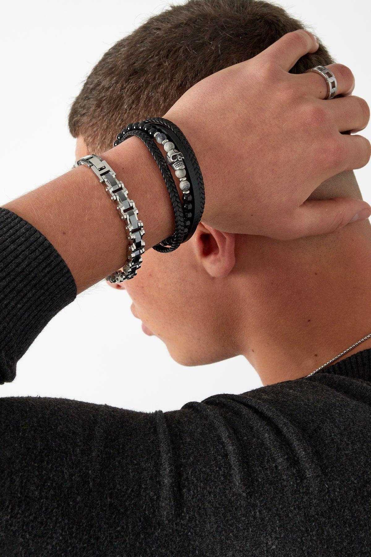 Simple Linked Men's Bracelet