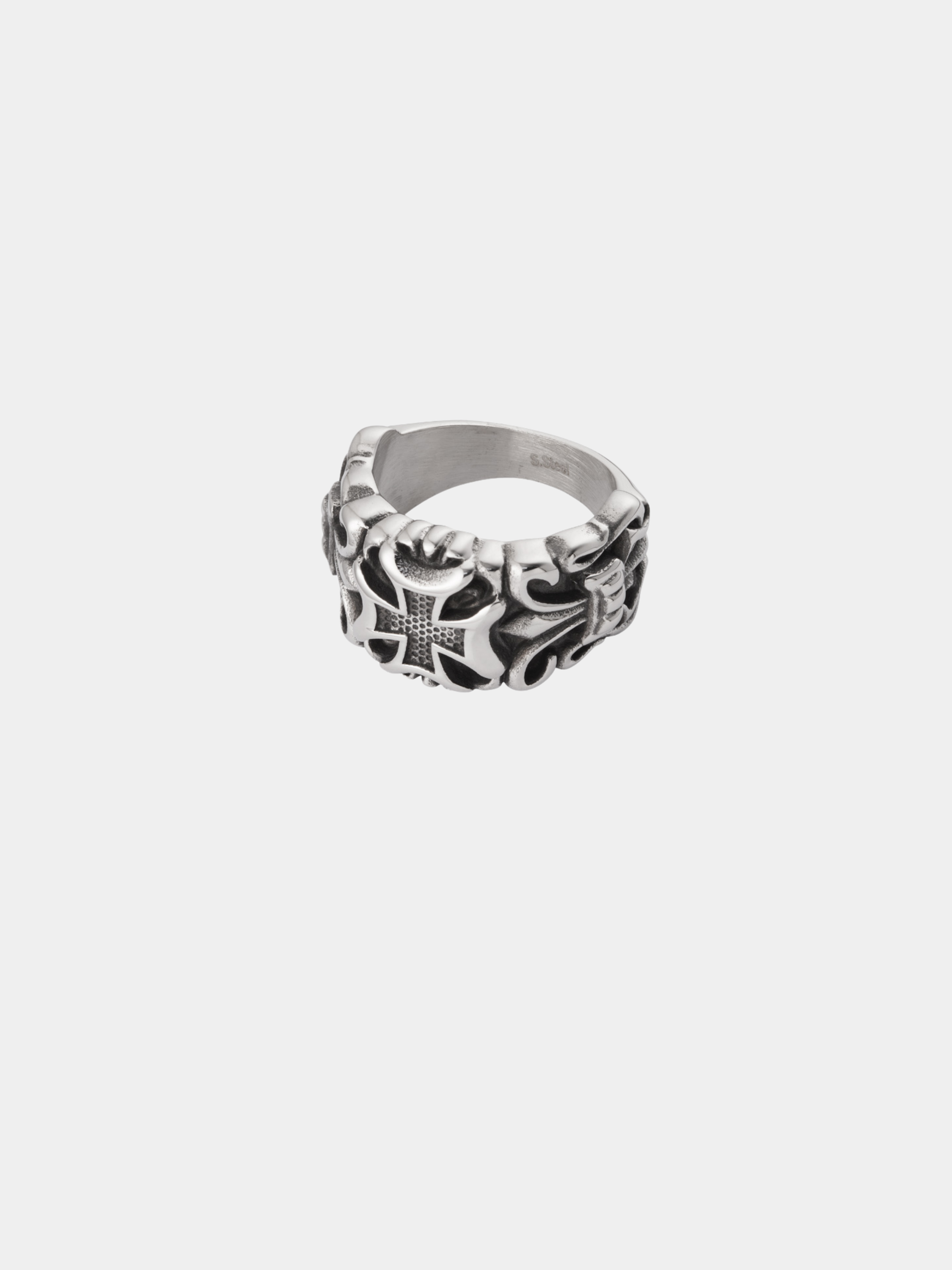 Men's Ring Ornament - Silver